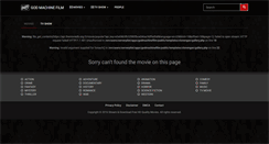 Desktop Screenshot of godmachinefilm.com